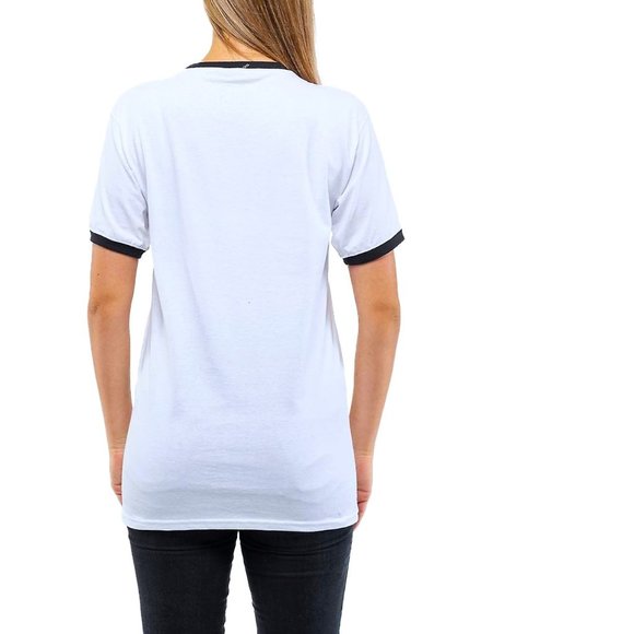 Rolling Stones LA Colleseum 1981 rock Ringer Official Unisex T-Shirt L NWT - Picture 5 of 5